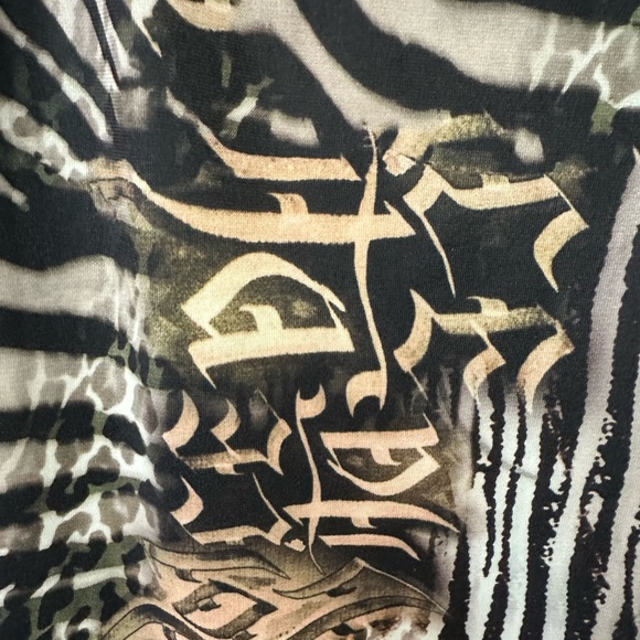 Animal Design Print Dress - Picture 5 of 6